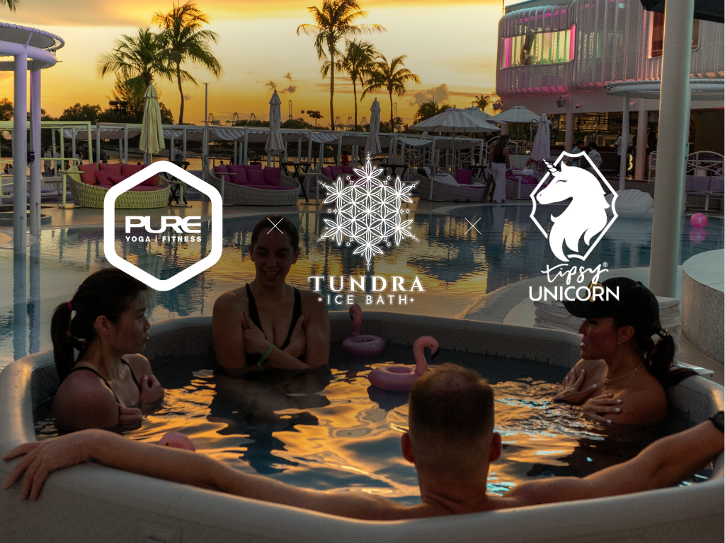 TUNDRA Ice Bath with PURE Fitness Singapore at Tipsy Unicorn Sentosa