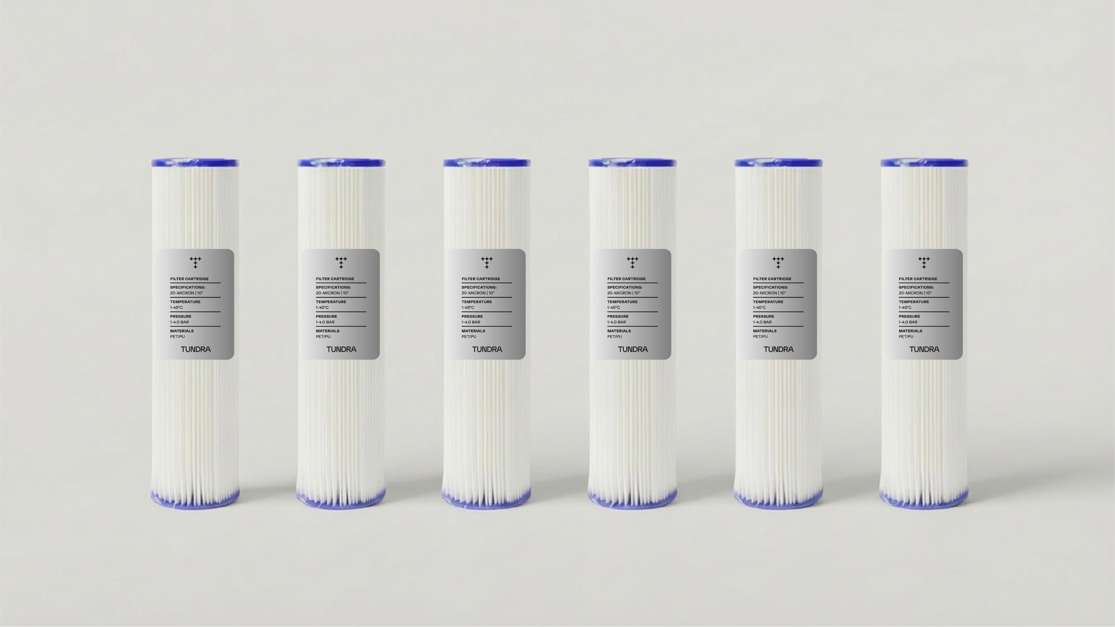 10" Replacement Filter Cartridge (20 Micron) - 6 Pack